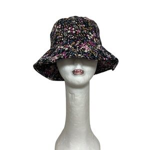 Floral Women Fully-Lined Bucket Hat - Sz-OS